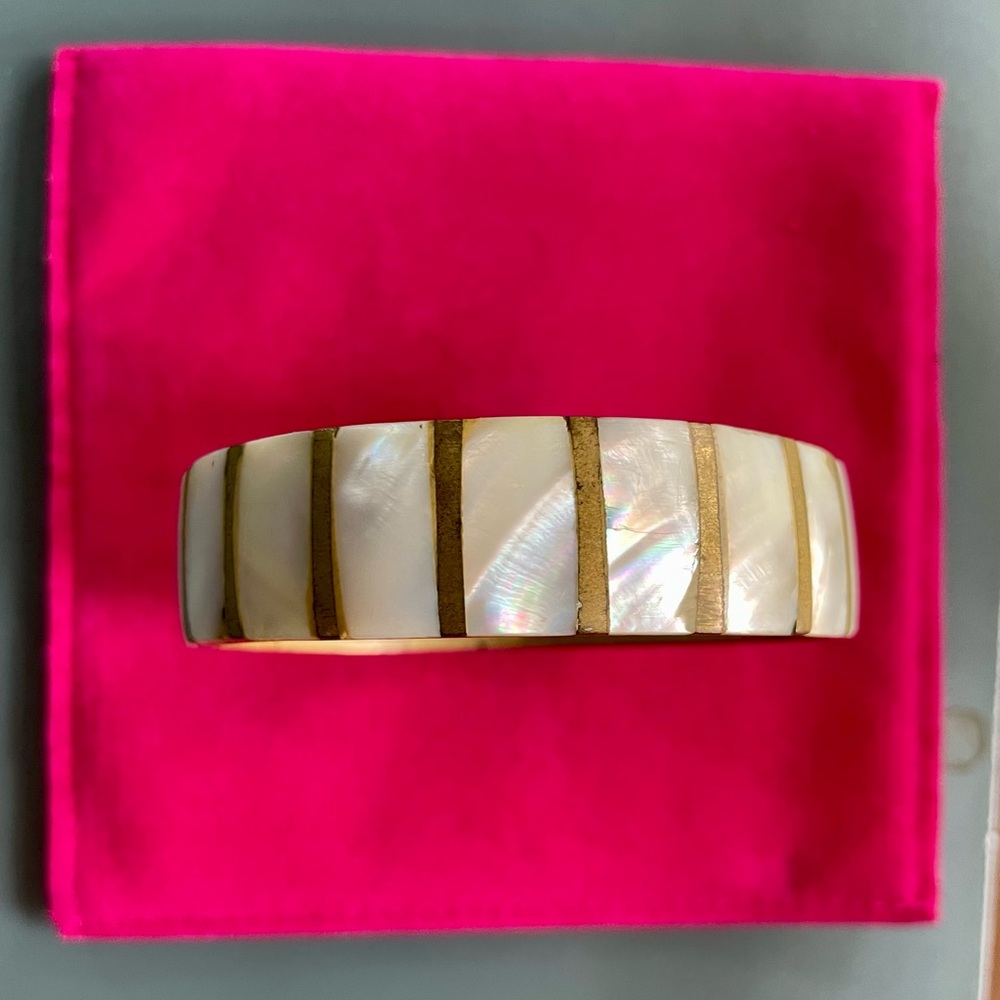 Vintage Mother of Pearl Inlaid Bracelet
